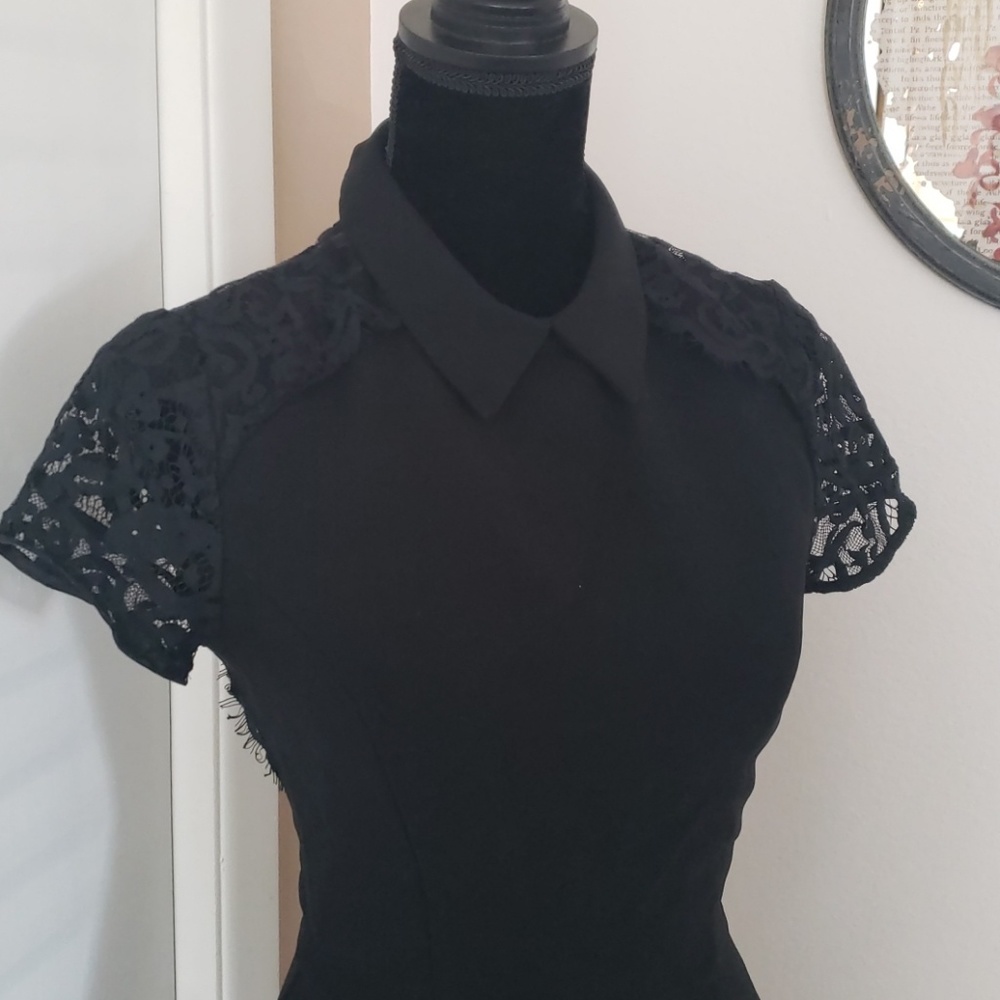 Forever 21 Black Lace Romper